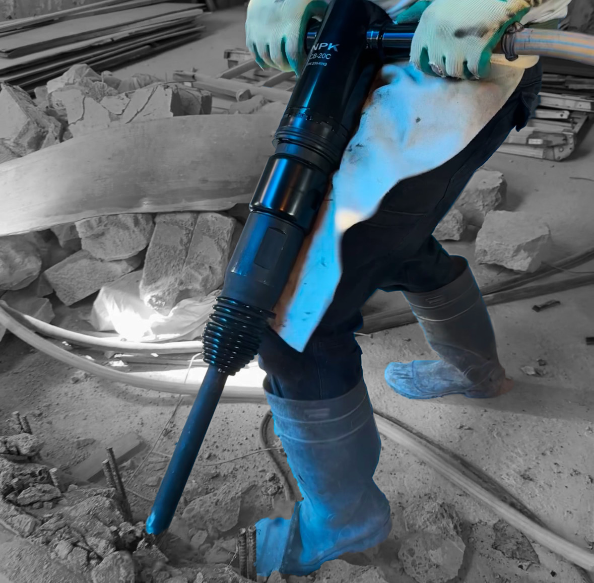 【NEW】NPK製コンクリートブレーカーCB-20Dデモ機導入